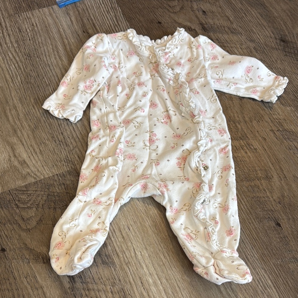 Floral Kids One Piece